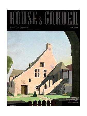 House & Garden Cover - July 1936