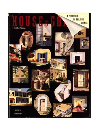 House & Garden Cover - March 1937