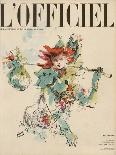 L'Officiel, February 1950 - Printemps-Pierre Pagès-Framed Stretched Canvas