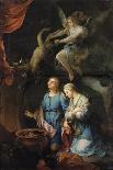 Tobias Presenting Sarah to His Father, 1733 (Oil on Canvas)-Pierre Parrocel-Giclee Print