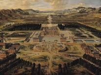 View of Castle and Gardens of Versailles, from Avenue De Paris in 1668-Pierre Patel-Art Print