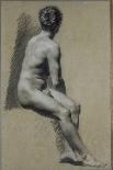 Etude de jeune homme pour 'Le Rêve du bonheur'-Pierre Paul Prud'hon-Giclee Print