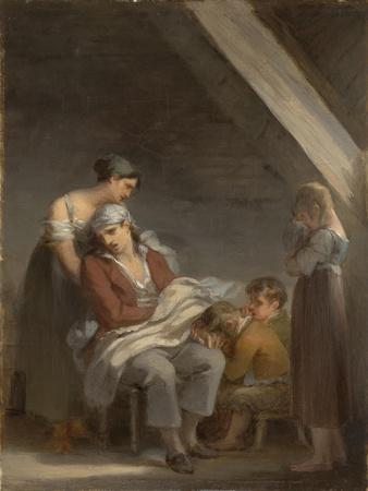 Une Famille dans la Désolation (A Grief-Stricken Family), 1821