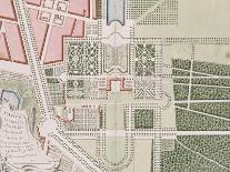 Recueil des "Plans des châteaux et parcs de Versailles, Trianon et Marly vers 1732" ; Relié aux-Pierre Prieur-Framed Stretched Canvas