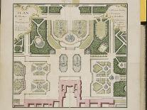 Recueil des "Plans des châteaux et parcs de Versailles, Trianon et Marly vers 1732" ; Relié aux-Pierre Prieur-Giclee Print