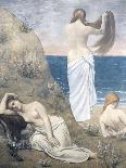 Young Girls at the Seaside, 1879-Pierre Puvis de Chavannes-Giclee Print