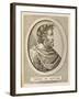 Pierre Ronsard French Poet-Nicolas de Larmessin-Framed Art Print