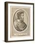 Pierre Ronsard French Poet-Nicolas de Larmessin-Framed Art Print