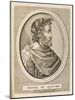 Pierre Ronsard French Poet-Nicolas de Larmessin-Mounted Art Print