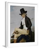 Pierre Sériziat, beau frère de l'artiste-Jacques-Louis David-Framed Giclee Print
