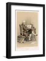 Pierre-Simon Marquis de Laplace French Astronomer and Mathematician-F. Philippoteaux-Framed Photographic Print