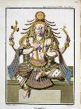 Ardhanarishvara, from "Voyage aux Indes et a La Chine" by Pierre Sonnerat-Pierre Sonnerat-Giclee Print