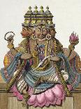 Ardhanarishvara, from "Voyage aux Indes et a La Chine" by Pierre Sonnerat-Pierre Sonnerat-Giclee Print