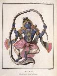 Krishna Dancing on the Kaliya Serpent-Pierre Sonnerat-Giclee Print