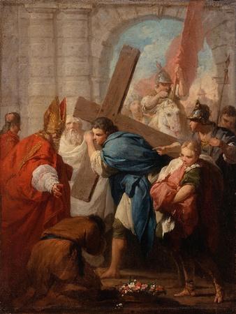 Heraclius Carrying the Cross, c.1728
