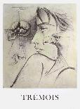 Visage au singe-Pierre Yves Tremois-Collectable Print