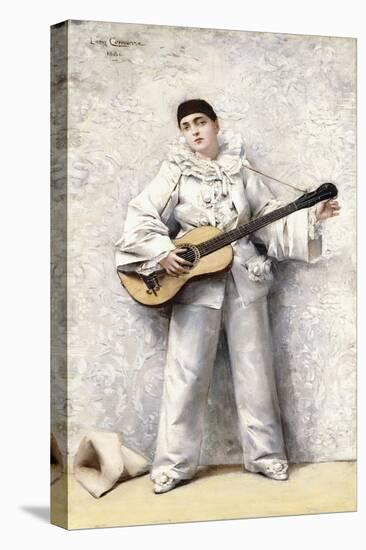 Pierrot, 1886-Leon Francois Comerre-Stretched Canvas