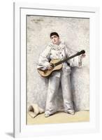 Pierrot, 1886-Leon Francois Comerre-Framed Giclee Print
