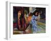 Pierrot, 1913-Auguste Macke-Framed Giclee Print