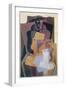 Pierrot, 1922 (Oil on Canvas)-Juan Gris-Framed Giclee Print