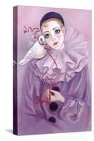 Pierrot and Dove-Judy Mastrangelo-Stretched Canvas