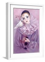 Pierrot and Dove-Judy Mastrangelo-Framed Giclee Print