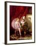 Pierrot and Pierrette-Edmond Louyot-Framed Giclee Print