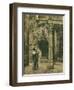 Pierrot and Woman Embracing-Walter Richard Sickert-Framed Premium Giclee Print