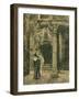 Pierrot and Woman Embracing-Walter Richard Sickert-Framed Giclee Print