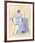 Pierrot at a Table-Judy Mastrangelo-Framed Giclee Print