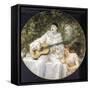 Pierrot, Colombine and Arlequin-Leon Francois Comerre-Framed Stretched Canvas