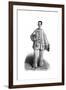 Pierrot, Debureau, Wine-Alexandre Lacauchie-Framed Giclee Print