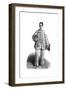 Pierrot, Debureau, Wine-Alexandre Lacauchie-Framed Giclee Print