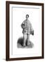 Pierrot, Debureau, Wine-Alexandre Lacauchie-Framed Giclee Print