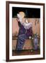 Pierrot with Fan-Judy Mastrangelo-Framed Giclee Print