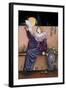 Pierrot with Fan-Judy Mastrangelo-Framed Giclee Print