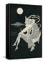Pierrot Wooing by Moonlight-null-Framed Stretched Canvas