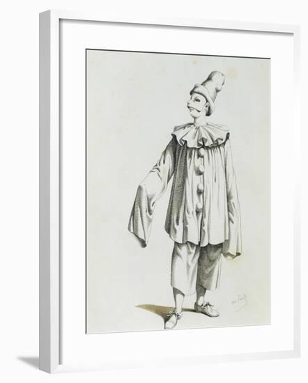 Pierrot-Maurice Sand-Framed Giclee Print