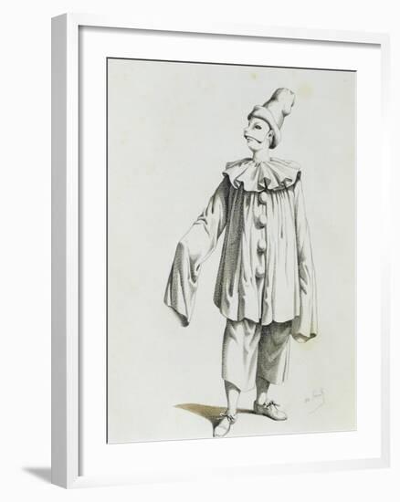 Pierrot-Maurice Sand-Framed Giclee Print