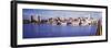 Piers along the Delaware River, Philadelphia, Pennsylvania, USA-null-Framed Photographic Print