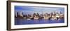 Piers along the Delaware River, Philadelphia, Pennsylvania, USA-null-Framed Photographic Print