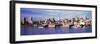 Piers along the Delaware River, Philadelphia, Pennsylvania, USA-null-Framed Photographic Print