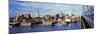 Piers along the Delaware River, Philadelphia, Pennsylvania, USA-null-Mounted Photographic Print