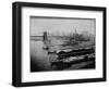 Piers by Brooklyn Bridge, New York-null-Framed Photographic Print