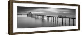 Piers End Pano-Moises Levy-Framed Photographic Print