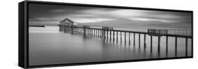Piers End Pano-Moises Levy-Framed Stretched Canvas