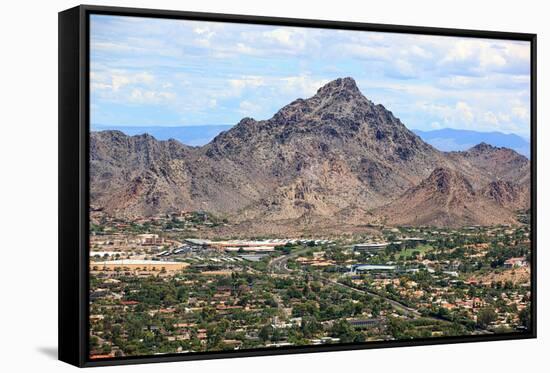 Piestewa Peak-Tim Roberts Photography-Framed Stretched Canvas