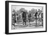 Piet Cronje, Boer Leader and Soldier, Surrendering to Lord Roberts, Paardeberg, 1900-Richard Caton Woodville II-Framed Giclee Print