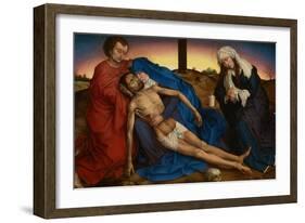 Pietà, 1436-1446-Rogier van der Weyden-Framed Giclee Print