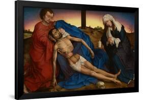 Pietà, 1436-1446-Rogier van der Weyden-Framed Giclee Print